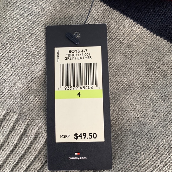 Tommy Hilfiger NWT Boys Sweater - Picture 8 of 8